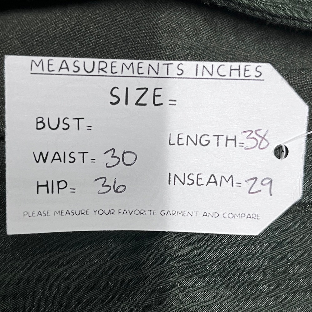 Banana Republic Pants Mens 29x32 Olive‎ Green Tapered Athletic Fit Chinos 3759 - Picture 7 of 7